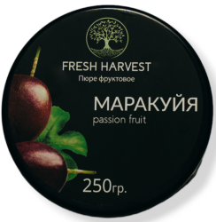 Изображение Пюре Маракуйя Fresh Harvest, сах 10%, 250 гр